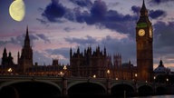 Big Ben im Sonnenuntergang