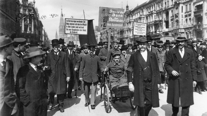 Archivbild: Demonstration am 1. Mai