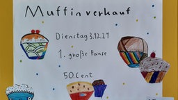 Muffinverkauf der 3. Schuljahre der St.-Antonius-Grundschule Kevelaer