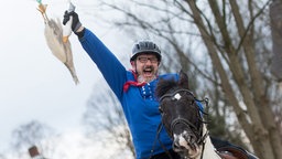 Traditionelles Gänsereiten in Bochum