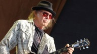 Neil Young 2019 bei einem Auftritt im Londoner Hyde Park