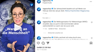 Screenshot Tagesschau und Instagram