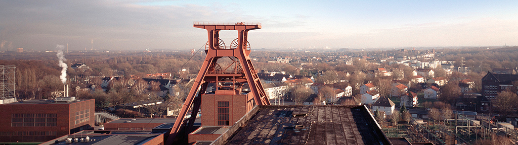 Blick auf Essen Zeche Zollverein