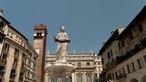 Das Bild zeigt den Brunnen Fontana di Madonna in Verona.