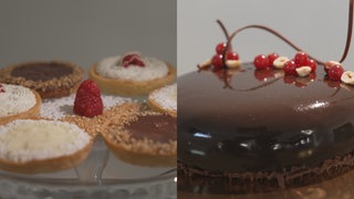 Franzis Frühlingstörtchen gegen Nougat-Maracuja-Mousse-Torte 