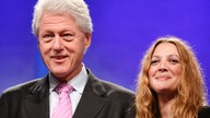 Bill Clinton und Drew Barrymore