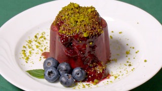 Blaubeerparfait